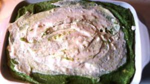 Brokkolis-karfiolos csirke sajt alatt sütve